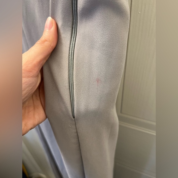 Show me your MuMu Eliza one-shoulder dress in dove grey - Picture 8 of 13